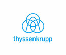 Logo thyssenkrupp in Kiel
