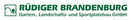 Logo Rüdiger Brandenburg Garten-, Landschaft- und Sportplatzbau GmbH in Seddiner See